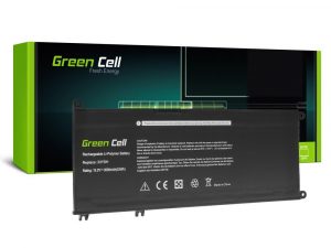 Батерия за лаптоп GREEN CELL, Dell 33YDH, Dell Inspiron G3 3579, 3779, G5 5587, G7 7588, 7577, 7773, 7778, 7779, 7786, Latitude 3380, 3480, 3490, 3590, 15.2V, 3400mAh