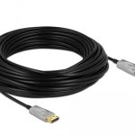 Оптичен кабел Delock, Активен, DisplayPort 1.4, 8K, 25 m