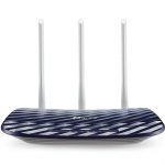 Безжичен рутер TP-Link Archer C20 AC750, 2.4/5 GHz, 300 - 433 Mbps, 10/100