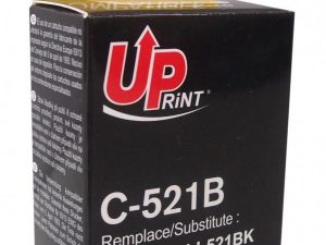 Мастилница UPRINT CLI521 CANON, С чип, Черна