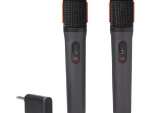 Комплект безжични микрофони JBL PartyBox Wireless Mic, 2 бр, До 30м