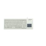 Жична индустриална клавиатура CHERRY G84-5500 XS с тъч пад, бяла