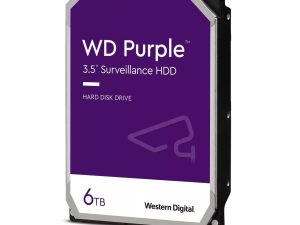 Хард диск WD Purple, 6TB, 256MB, SATA 3, WD64PURZ