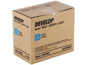 Тонер касета DEVELOP TNP49C, ineo+ 3351, +3851, +3851FS, 12000 k., Cyan