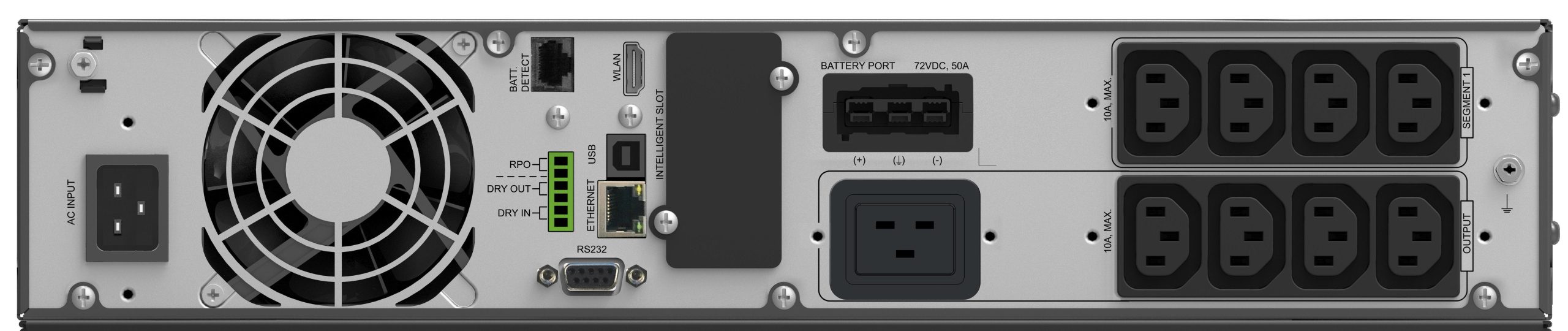 UPS POWERWALKER VFI 3000 ICR IoT PF1 3000VA/ 3000 W, On-Line - Image 3