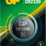 Литиева бутонна батерия GP  CR-2330 3V  1 бр. в блистер /цена за 1 бр./