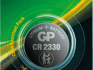Литиева бутонна батерия GP  CR-2330 3V  1 бр. в блистер /цена за 1 бр./