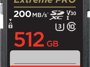 Карта памет SANDISK Extreme PRO SDHC, 512GB