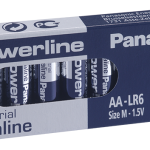 Алкални батерии индустриални LR6 AA 1,5V 10PK INDUSTRIAL Powerline  PANASONIC