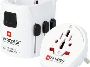 Адаптер SKROSS PRO Light 1.103165, World, Бял