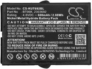 Батерия за дистанционно управление за кран IKUSI  CS-KUT692BL NIMH 4,8V 600mAh Cameron Sino
