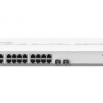 Суич MikroTik 326-24G-2S+RM 24 x Gigabit Ethernet ports, 10/100/1000Mbps, 2x SFP+ cages, монтаж в шкаф