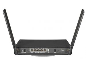 Рутер MikroTik RBD53iG-5HacD2HnD, 2.4/5 GHz, PoE, Черен