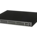 Суич ZYXEL GS1920-48, 44х GbE порта, 4х Combo порта SFP/RJ-45, управляем, за монтаж в шкаф