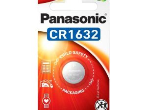 Батерия литиева CR1632 3V  PANASONIC, 1 бр. блистер /цена за 1 бр./
