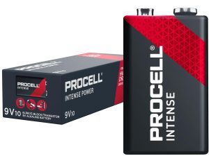Алкална батерия  6LF22  9V 10pk опаковка INTENSE MX1604  PROCELL /цена за 10бр./
