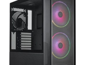 Кутия Lian-Li LANCOOL 216, RGB, Mid-Tower, Tempered Glass, Черна