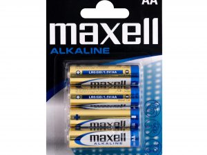 Алкална батерия MAXELL LR-6 /4 бр. в опаковка/  блистер1.5V
