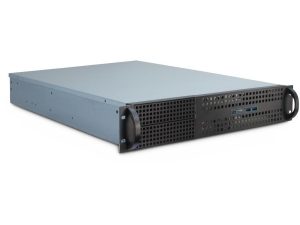 Кутия за сървър InterTech 2U 2129-N - Mini ITX, mATX, μATX, ATX, eATX, SSI EEB, Черна