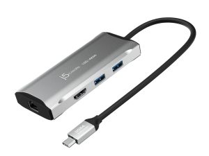 Докинг станция j5create JCD392 100W, USB-C, 10Gbps, 4K60