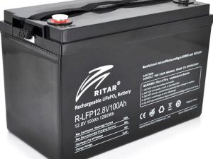 Литиево йонни батерии LFP12.8V100AH  12V / 100Ah -330/ 172 /214 mm  F12/M8  RITAR