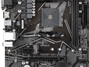 Дънна платка GIGABYTE A520M-S2H, Socket AM4