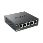 Суич D-Link DES-105/E, 5 портов 10/100, метален корпус