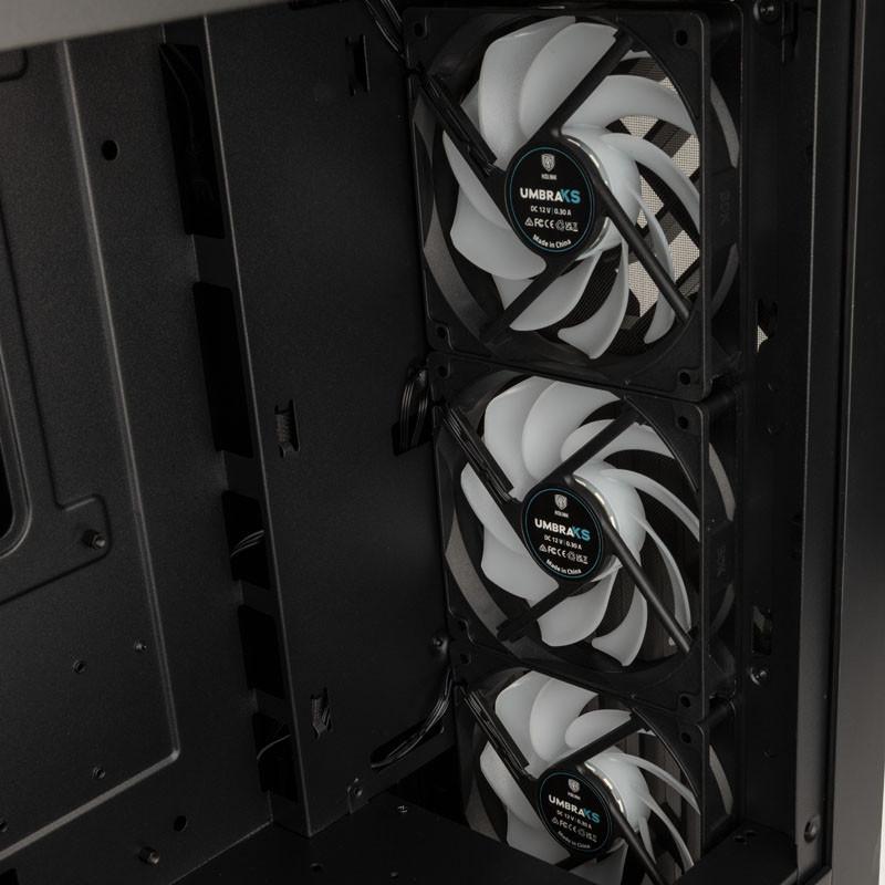 Кутия Kolink Unity Cascade ARGB Mid-Tower, Black - Image 9