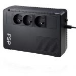 UPS FSP Eco 800, 800VA, 480W, USB-B, 2 x RJ11/45, Черен