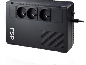 UPS FSP Eco 800, 800VA, 480W, USB-B, 2 x RJ11/45, Черен