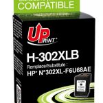 Мастилница UPRINT F6U68AE-N°302XL HP, Черен