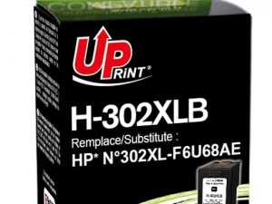 Мастилница UPRINT F6U68AE-N°302XL HP, Черен