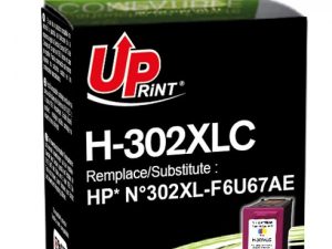Мастилница UPRINT F6U67AE-N°302XL HP, Цветна