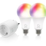 Смарт комплект DELTACO SH-KIT01, Контакт, 2 x LED крушки