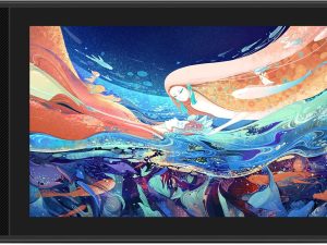 Графичен дисплей таблет HUION Kamvas Pro 13, 13.3", 2.5K 2560 x 1600, Черен