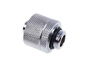 Фитинг Alphacool Eiszapfen, Удължител, 16/10mm, G1/4, Сребрист