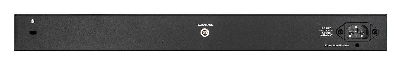 Суич D-Link DGS-1210-28, 28-портов 10/100/1000 Gigabit Smart Switch including 4 x 1000Base-T /SFP ports, управляем, за монтаж в шкаф - Image 2