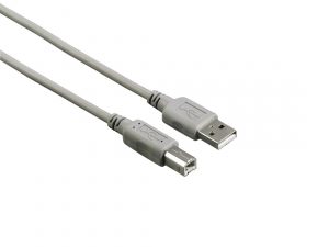 Кабел HAMA 200901 USB-A мъжко - USB-B мъжко, 3 м, булк опаковка