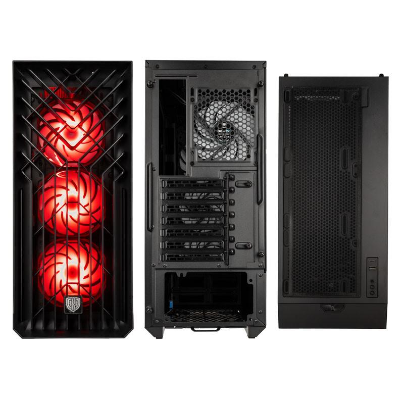 Кутия Kolink Unity Cascade ARGB Mid-Tower, Black - Image 4