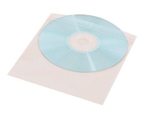 Хартиени пликчета за CD 50 бр. комплект VALI, Бял