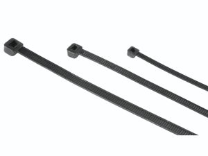 Кабелни връзки черни,100 / 150 / 200 mm, 150 броя, 221002