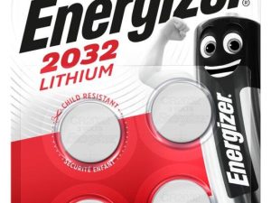 Бутонна батерия литиева ENERGIZER CR2032. 3V, 4pk блистер