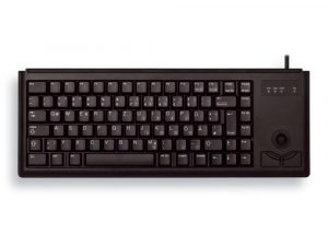 Компактна жична клавиатура CHERRY G84-4400 с Trackball