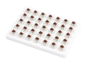 Суичове за механична клавиатура Keychron Gateron Cap Brown Switch Set 35 броя
