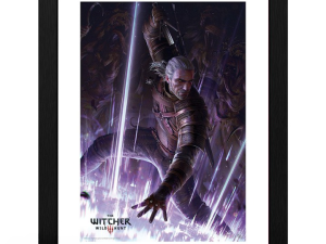GBEYE THE WITCHER - Framed print "Geralt" (30x40)
