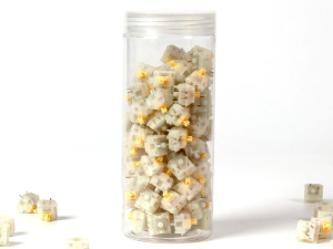 Суичове Keychron Gateron KS-3X1 Milky - 110 бр.