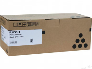 Тонер касета Ricoh SPC310HE, 7200 копия  Черен
