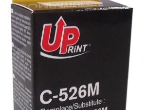 Мастилница UPRINT CLI526 CANON, С чип, Magenta