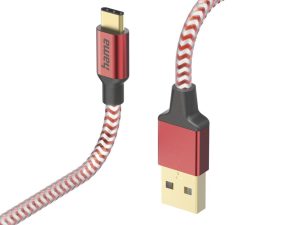 Кабел за зареждане "Reflective" USB-A - USB-C, 201559