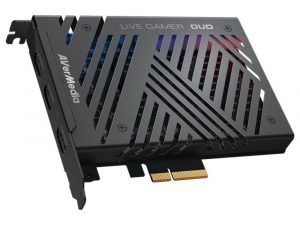Вътрешен кепчър AVerMedia LIVE Gamer DUO, PCIe